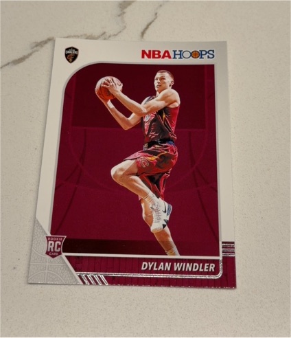 2019-20 Panini NBA Hoops #221 Dylan Windler Rookie — front