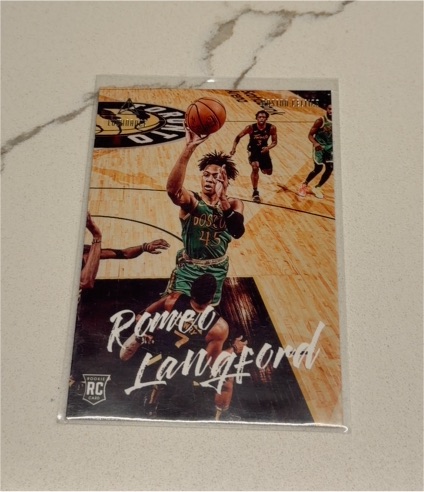 2019-20 Panini Chronicles Luminance #149 Romeo Langford — front