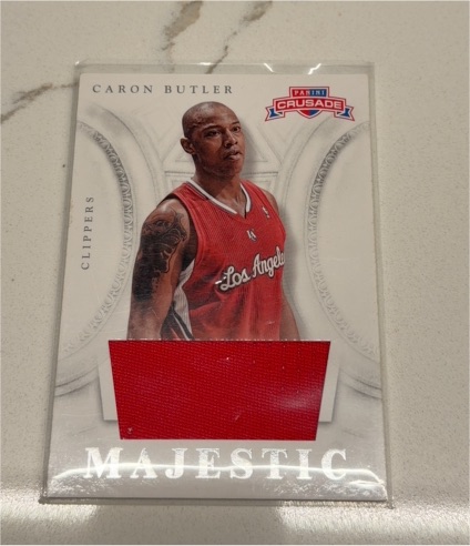 2012-13 Panini Crusade #21 Caron Butler Majestic Materials — front