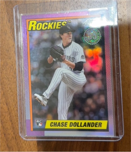 2025 Topps Chrome Update #90CU-16 Chase Dollander — front