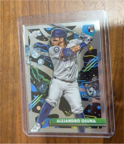 2025 Topps Cosmic Chrome #176 Alejandro Osuna — front
