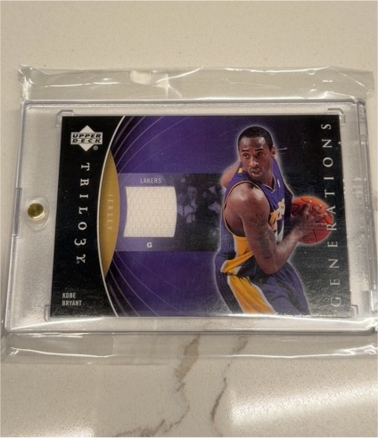 2007 Upper Deck Present Trilogy Generations #PRM-KB Kobe Bryant — front