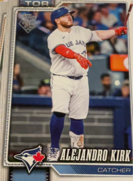 2026 Topps Series 1 #301 Alejandro Kirk — front