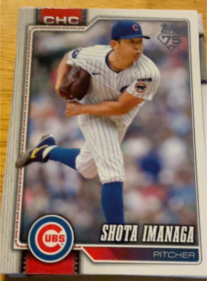2026 Topps Series 1 #178 Shota Imanaga — front