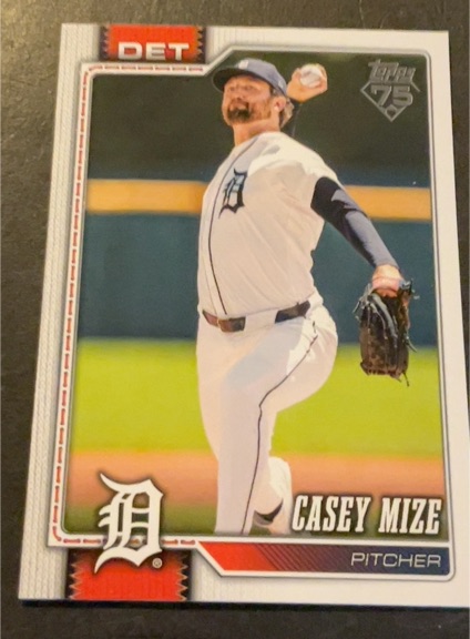 2026 Topps Series 1 #16 Casey Mize — front