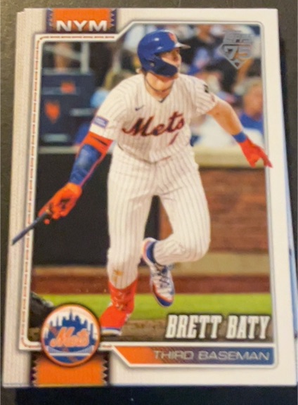 2026 Topps Series 1 #347 Brett Baty — front