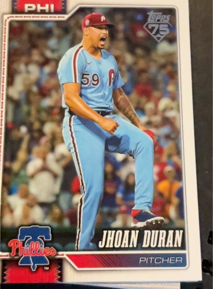 2026 Topps Series 1 #83 Jhoan Duran — front