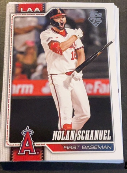 2026 Topps Series 1 #43 Nolan Schanuel — front