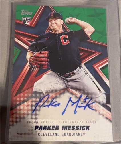 2026 Topps Series 1 Baseball Stars #BSA-PM Parker Messick — front
