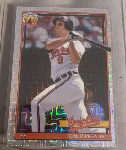 2026 Topps Series 1 Silver Pack Mojo #91C-63 Cal Ripken Jr. — front