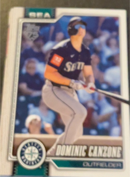 2026 Topps Series 1 #156 Dominic Canzone — front