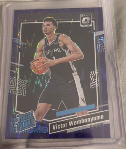 2023-24 Panini Donruss Optic #225 Victor Wembanyama — front