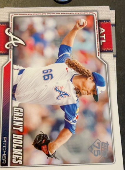 2026 Topps Series 1 #182 Grant Holmes — front