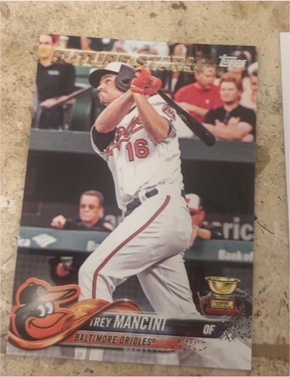 2018 Topps #285 Trey Mancini — front