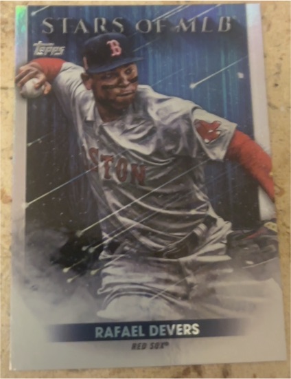 2022 Topps Stars of MLB #SMLB-4 Rafael Devers — front