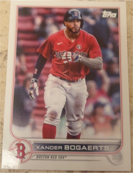 2022 Topps #8 Xander Bogaerts — front