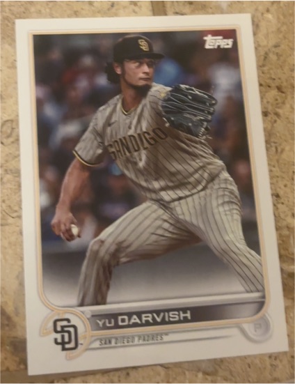 2022 Topps Series 1 #309 Yu Darvish — front