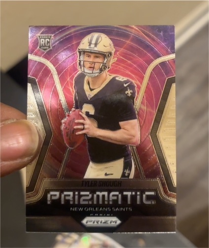 2025 Panini Prizm Prizmatic #16 Tyler Shough — front