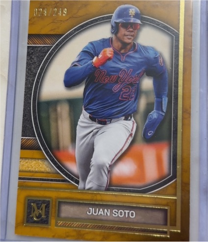 2025 Topps Museum Collection #24 Juan Soto — front