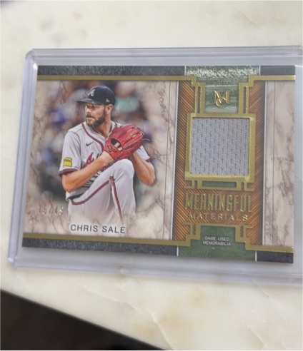 2025 Topps Museum Collection #MMR-CS Chris Sale — front