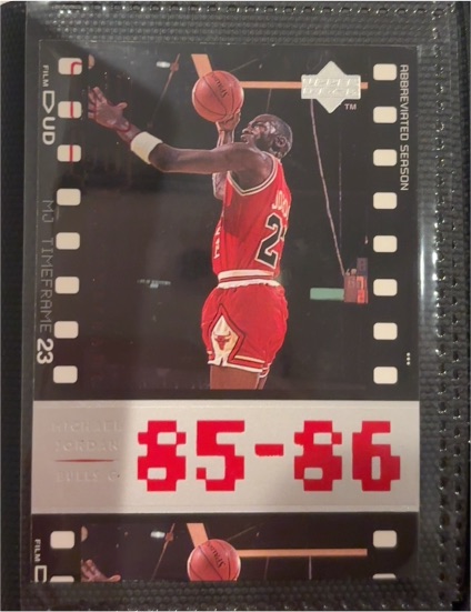 1998-99 Upper Deck MJ Timeframe #4 Michael Jordan — front