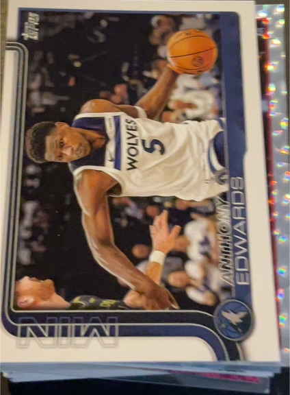 2025-26 Topps #108 Anthony Edwards — front