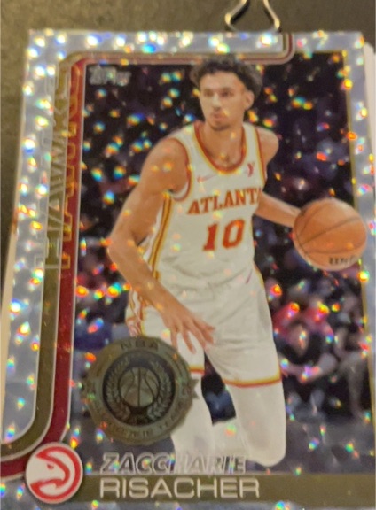 2025 Topps #62 Zaccharie Risacher — front