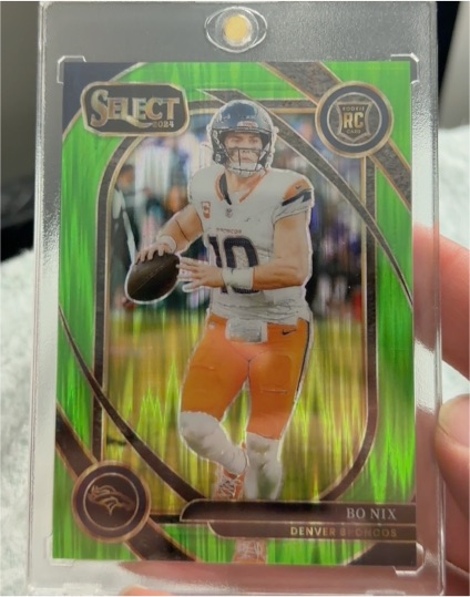 2024 Panini Select #221 Club Level Bo Nix — front