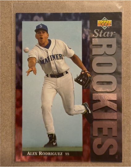 1994 Upper Deck #24 Alex Rodriguez Star Rookies — front