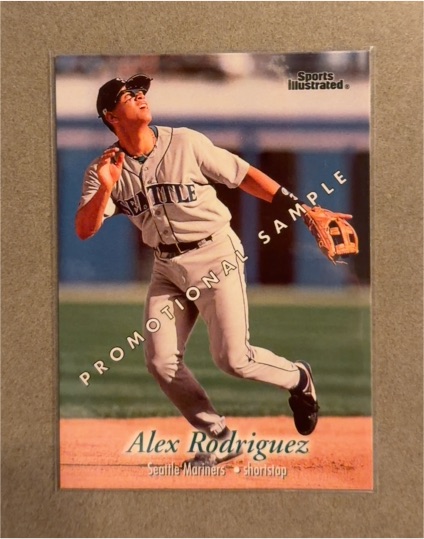 1997 Fleer Sports Illustrated #158 Alex Rodriguez — front