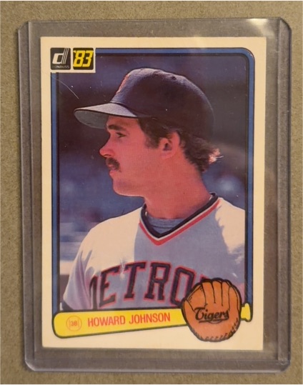 1983 Donruss #328 Howard Johnson — front
