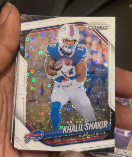 2025 Panini Prizm #116 Khalil Shakir — front
