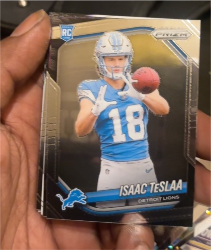 2025 Panini Prizm #316 Isaac Teslaa — front