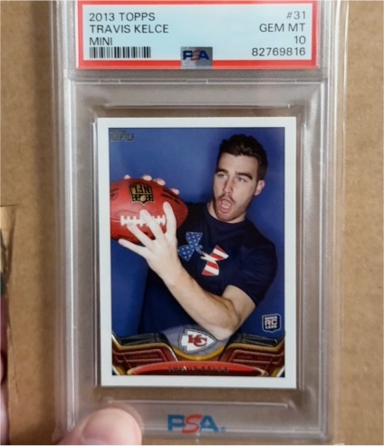 2013 Topps #31 Travis Kelce Rookie Card — front