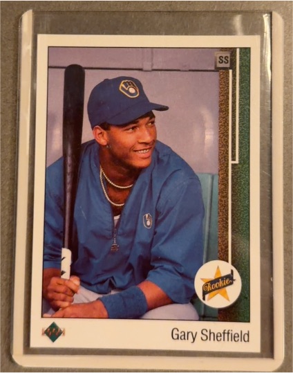 1989 Upper Deck #13 Gary Sheffield — front