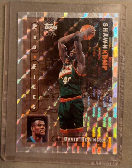 1996-97 Topps Pro Files #PF-2 Shawn Kemp — front