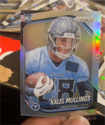 2025 Panini Prizm #385 Kalel Mullings — front