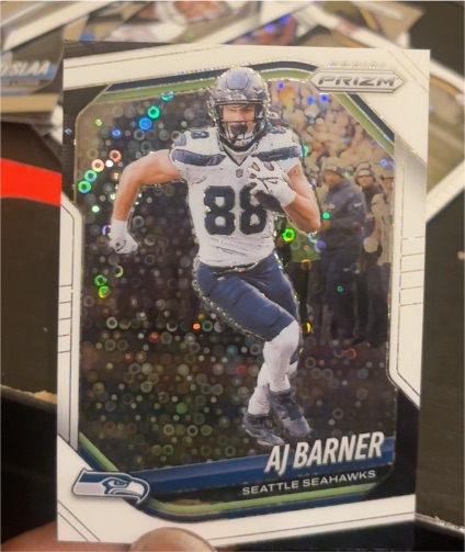 2025 Panini Prizm #297 AJ Barner — front