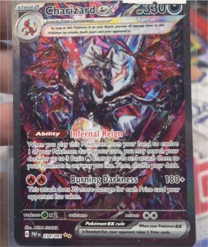 2023 Pokémon TCG Paldean Fates #234 Charizard ex — front