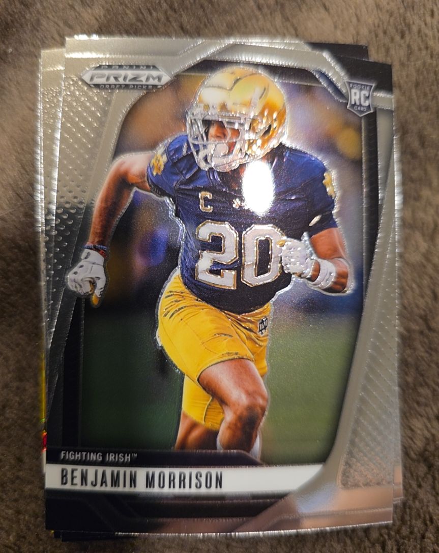 2025 Panini Prizm Draft Picks #75 Benjamin Morrison — front