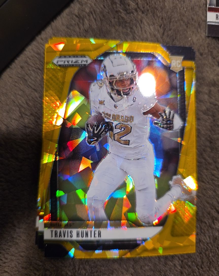 2025 Panini Prizm Draft Picks #21 Travis Hunter — front