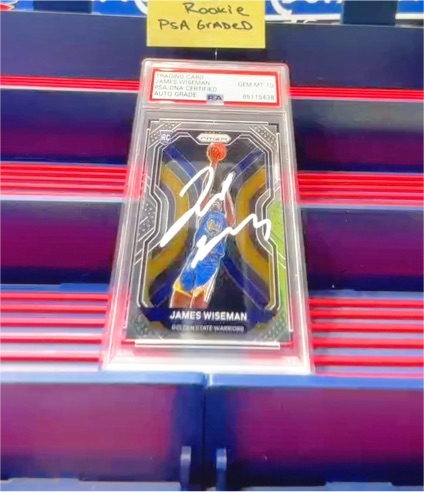2020 Panini Prizm #268 James Wiseman — front