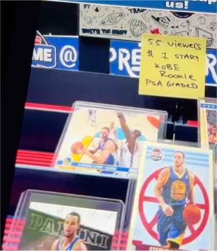 1996 Panini #1 Stephen Curry Rookie — front