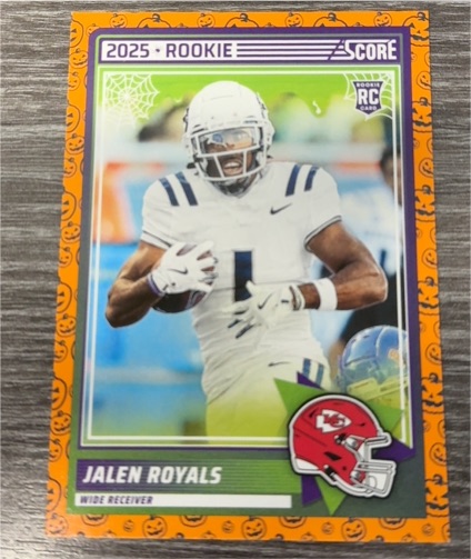 2025 Panini Score A Treat #8 Jalen Royals — front