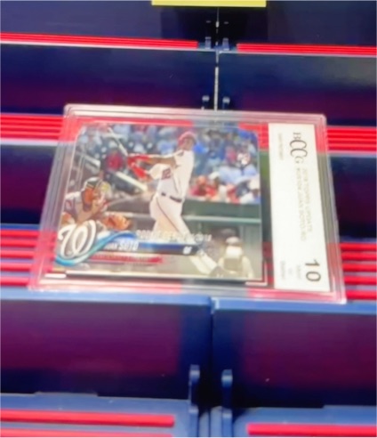 2018 Topps Update #US104 Juan Soto Rookie Debut — front