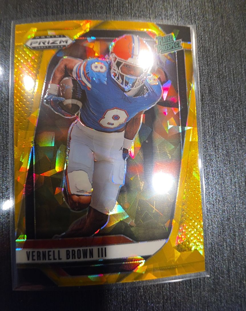 2025 Panini Prizm Draft Picks #154 Vernell Brown III — front