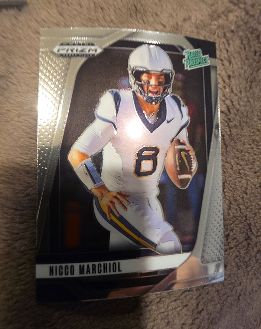 2025 Panini Prizm Draft Picks #170 Nicco Marchiol — front