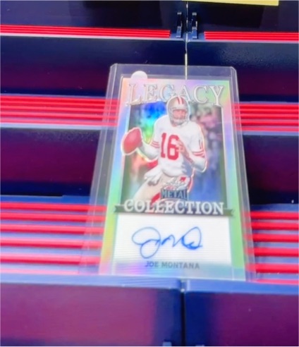2024 Leaf Metal Legacy Collection #BA-JM5 Joe Montana — front
