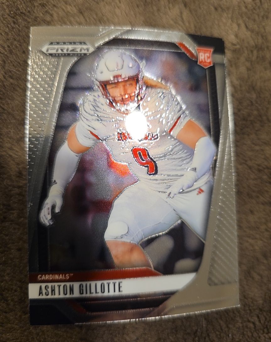 2025 Panini Prizm Draft Picks #48 Ashton Gillotte — front