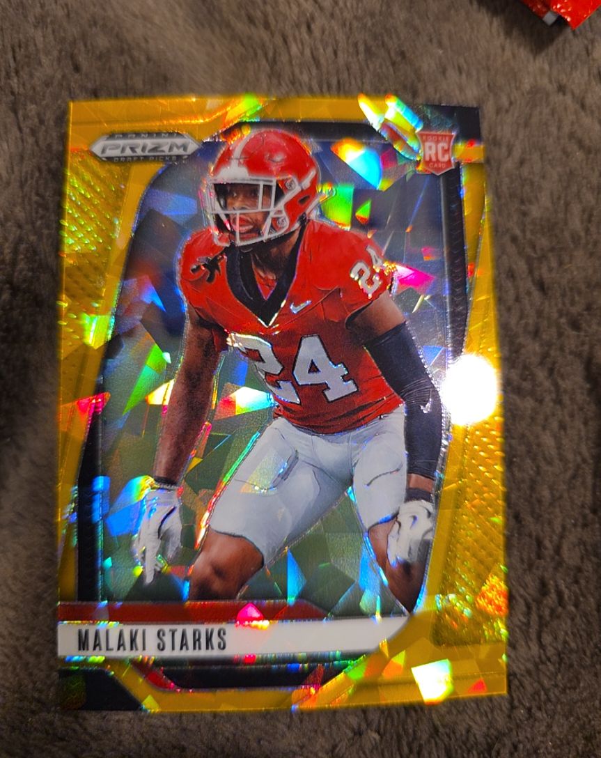 2025 Panini Prizm Draft Picks #32 Malaki Starks — front